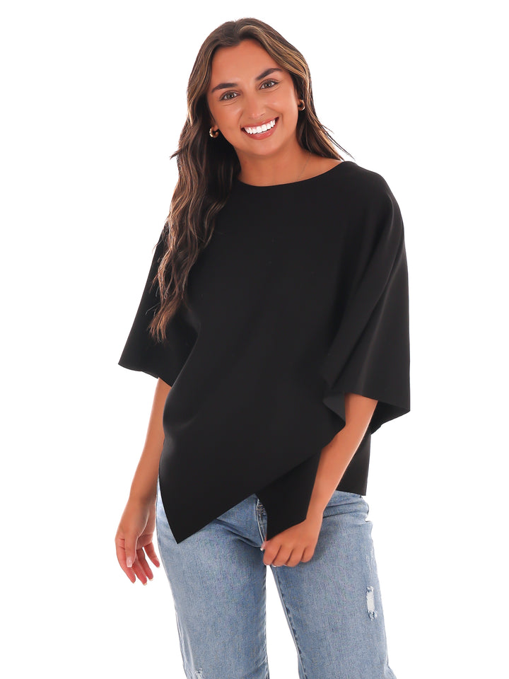 Dreamy Days Asymmetric Poncho Top