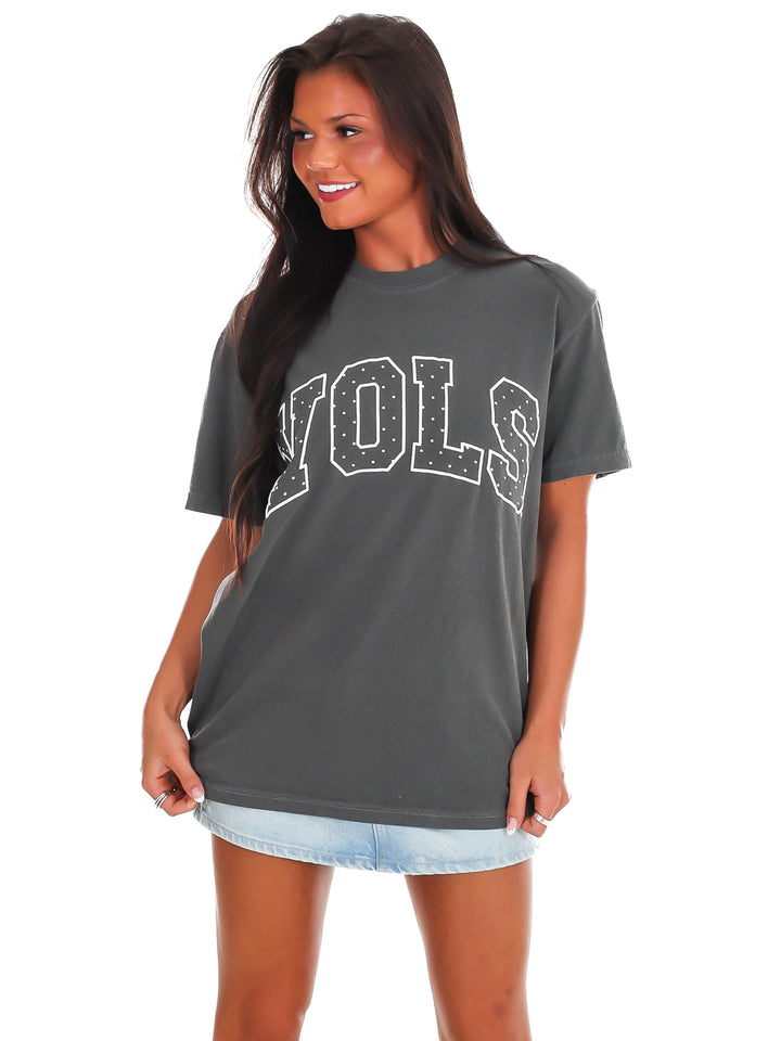 Tennessee Vols Polka Dot Puff Tee