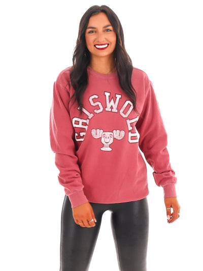 Griswold Crimson Sweatshirt