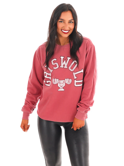 Griswold Crimson Sweatshirt