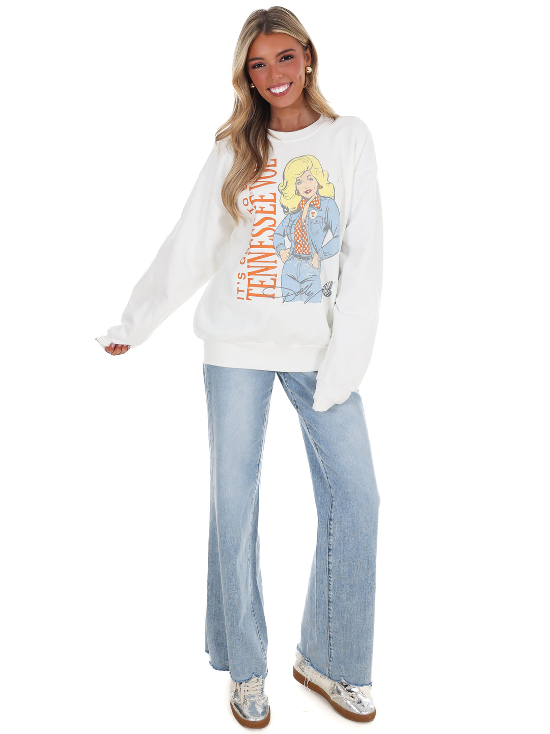 Dolly Parton Tennessee Game Day Mascot Sweatshirt