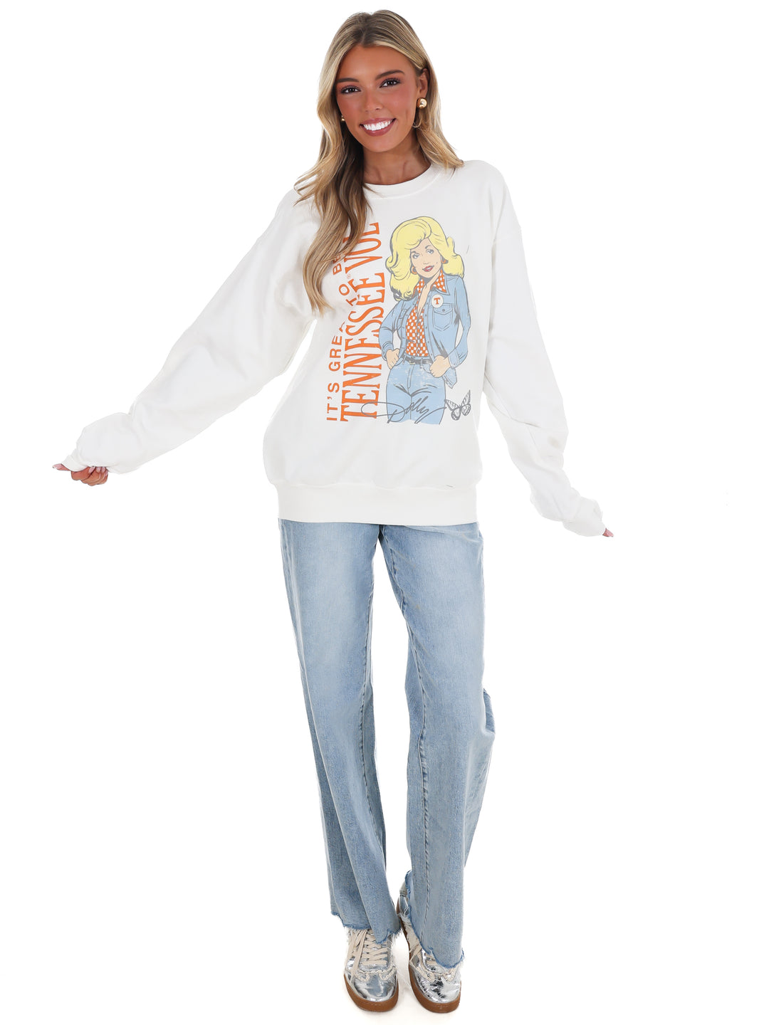 Dolly Parton Tennessee Game Day Mascot Sweatshirt