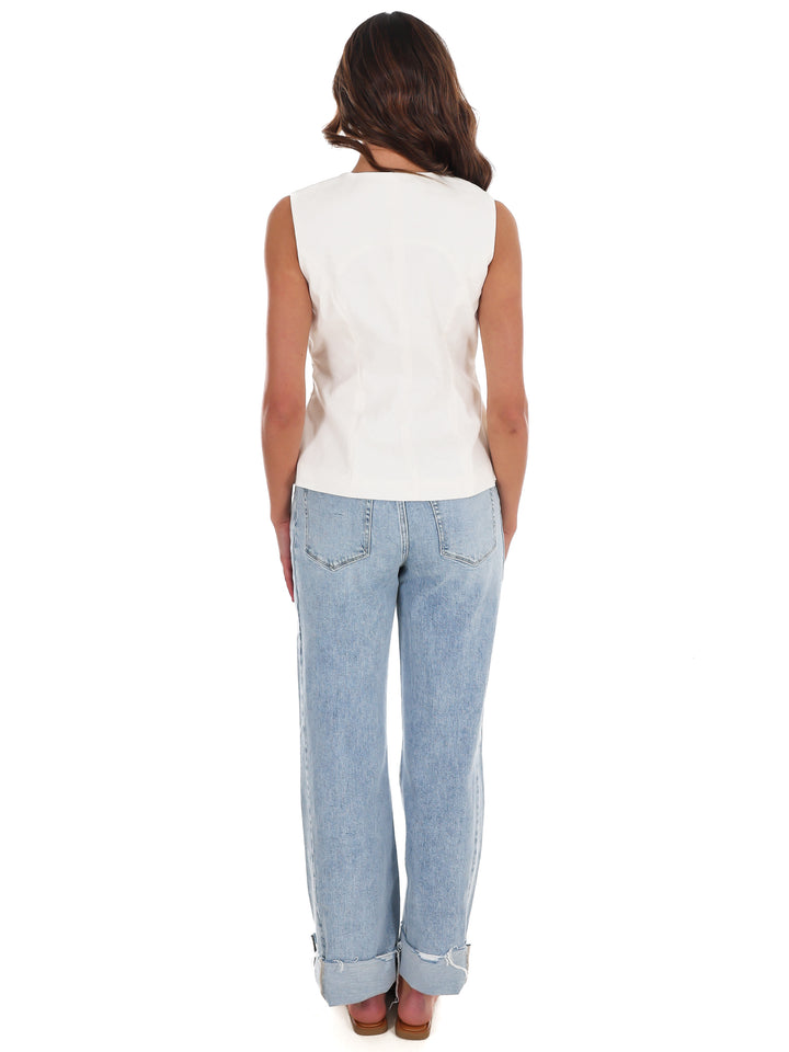 Sandbar Button Up Top