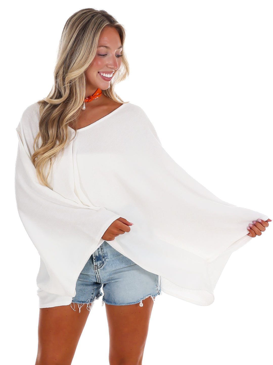 Stadium Social Poncho Top