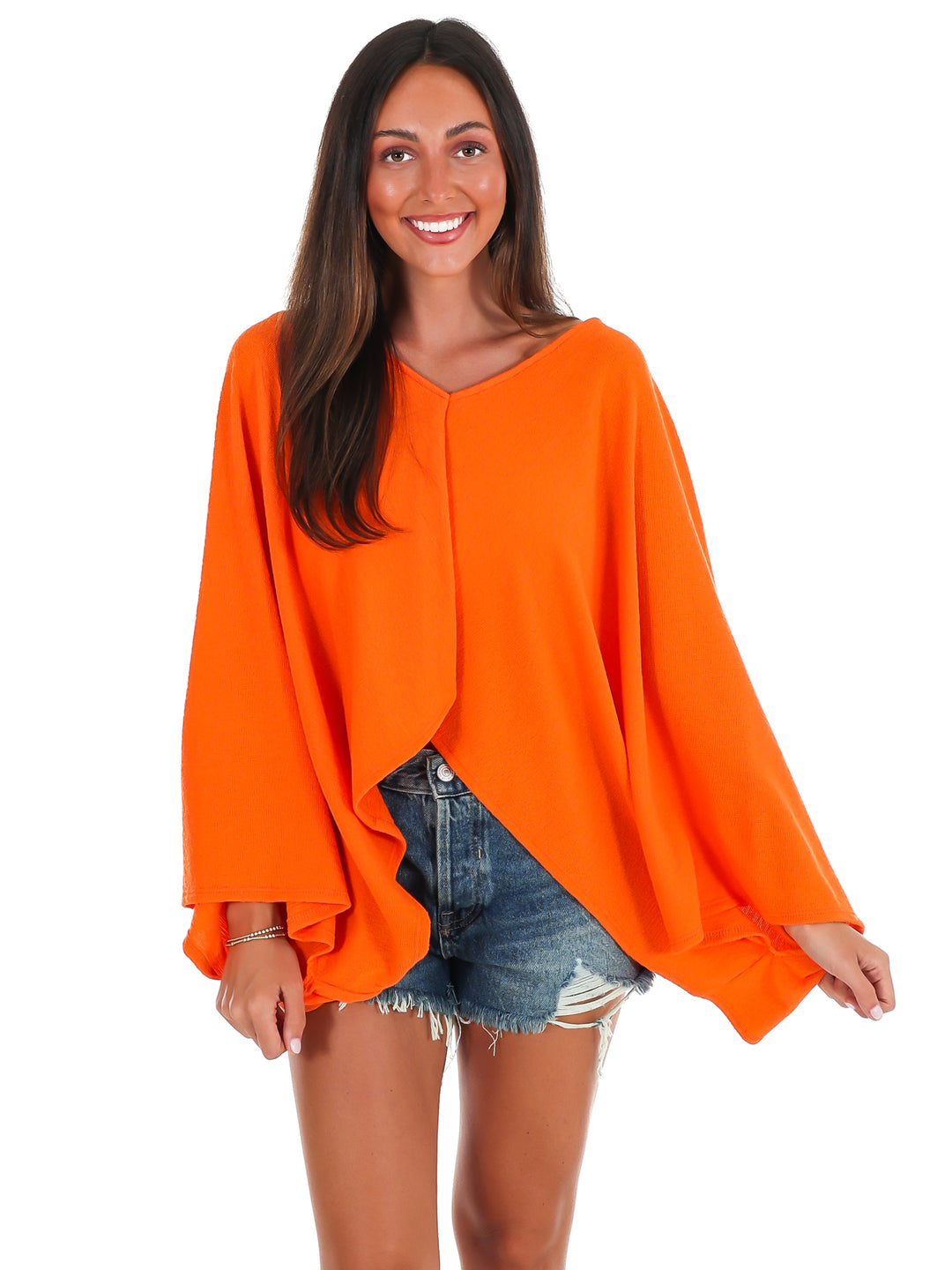 Stadium Social Poncho Top