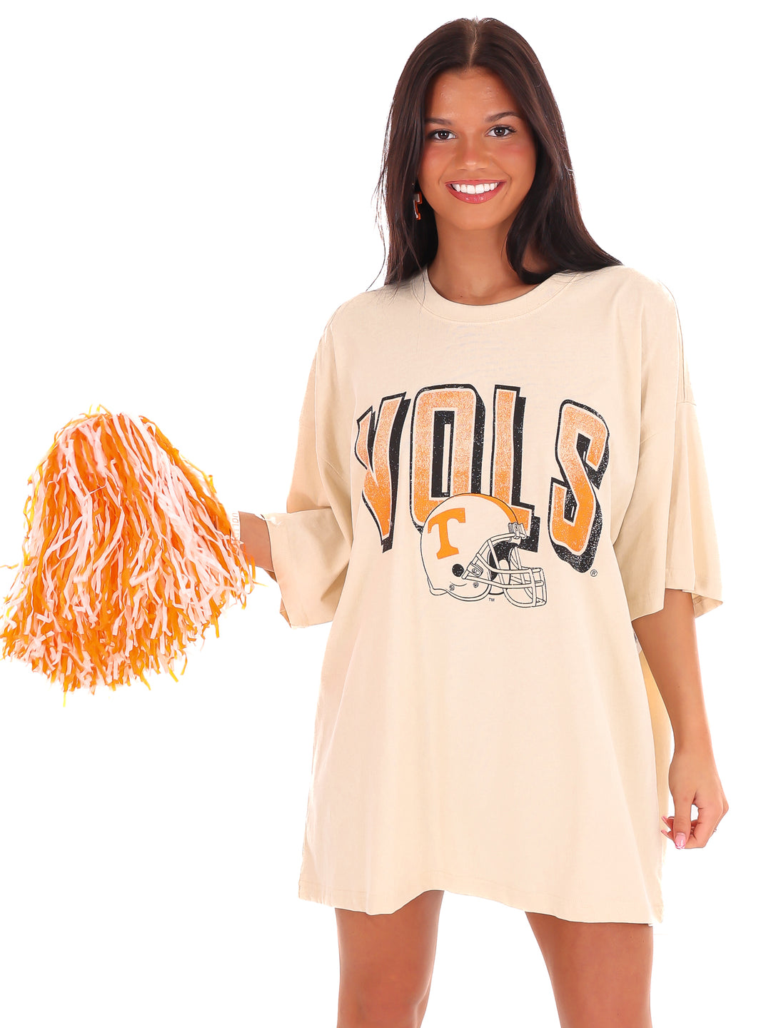 Vols Helmet Fade Oversized Tee