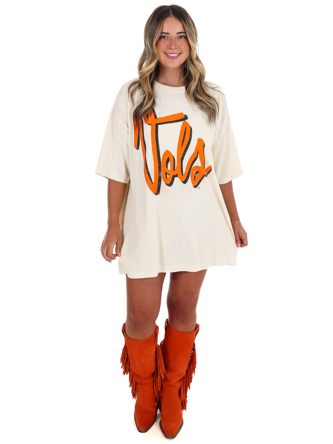 Vols Barbie Thrifted Oversized Tee