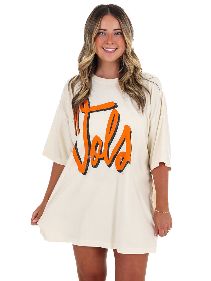 Vols Barbie Thrifted Oversized Tee