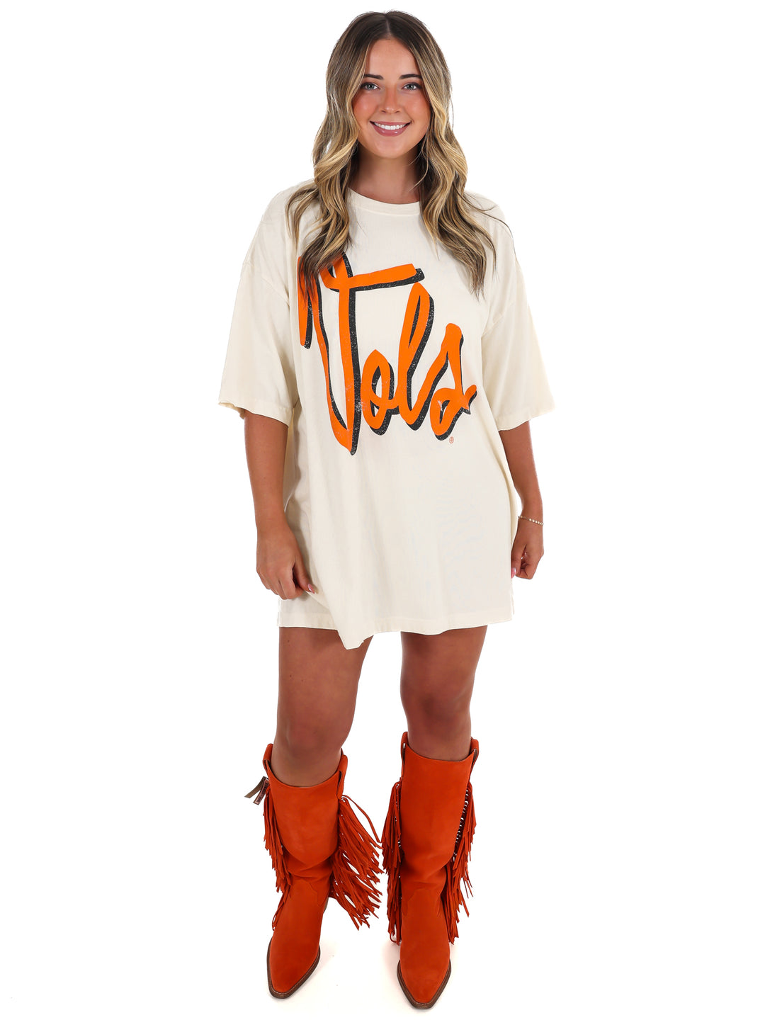 Vols Barbie Thrifted Oversized Tee