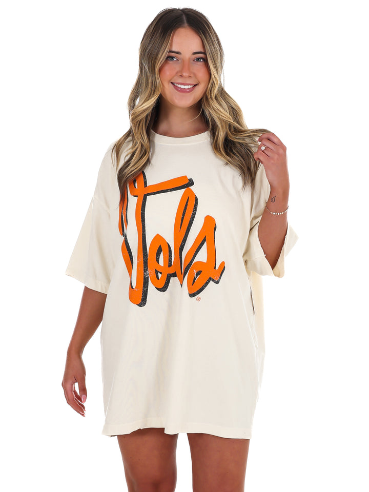 Vols Barbie Thrifted Oversized Tee
