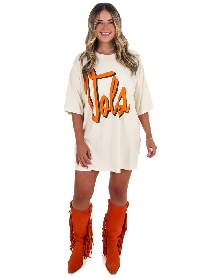 Vols Barbie Thrifted Oversized Tee
