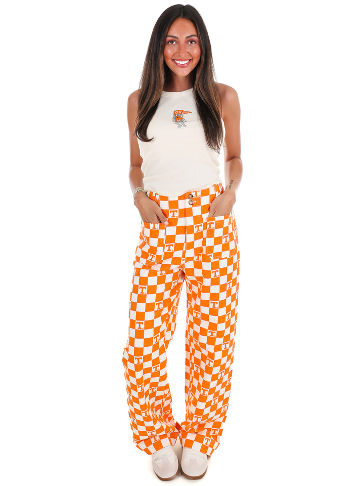 Tennessee Vols Masco Flag Micro Tank Top