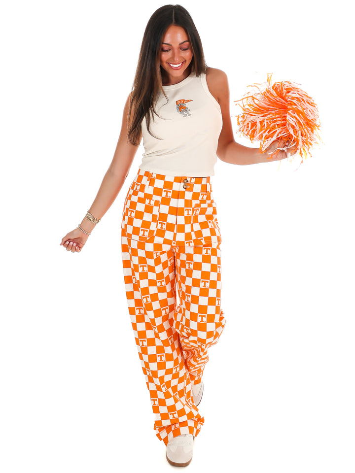 Tennessee Vols Masco Flag Micro Tank Top