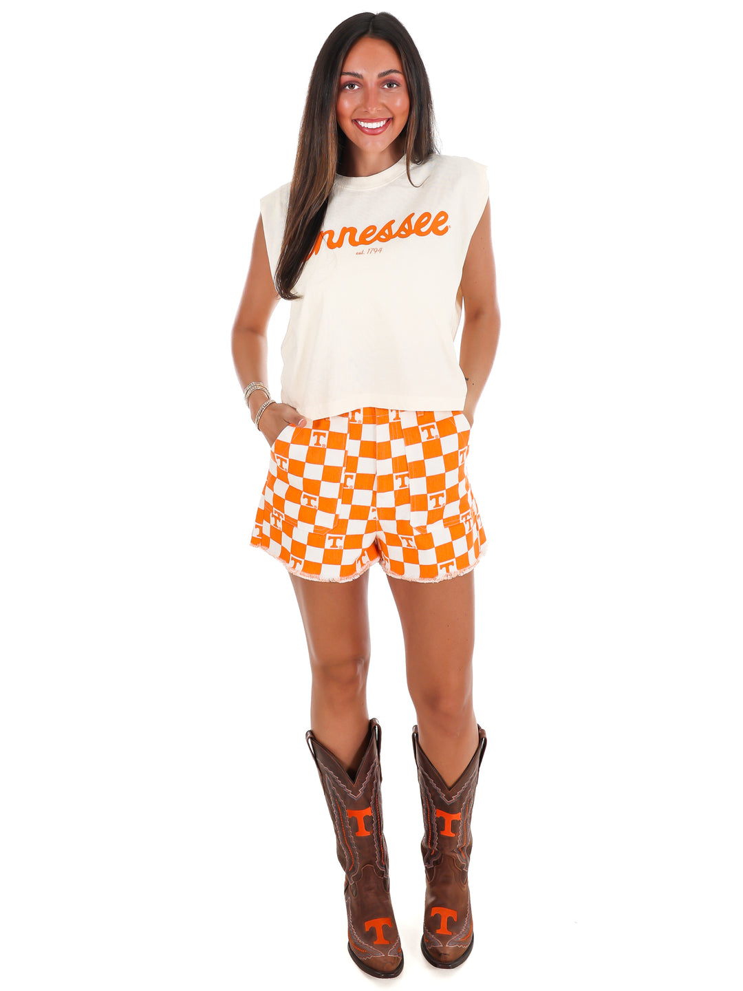 Tennessee Vols Bold Script Muscle Tank