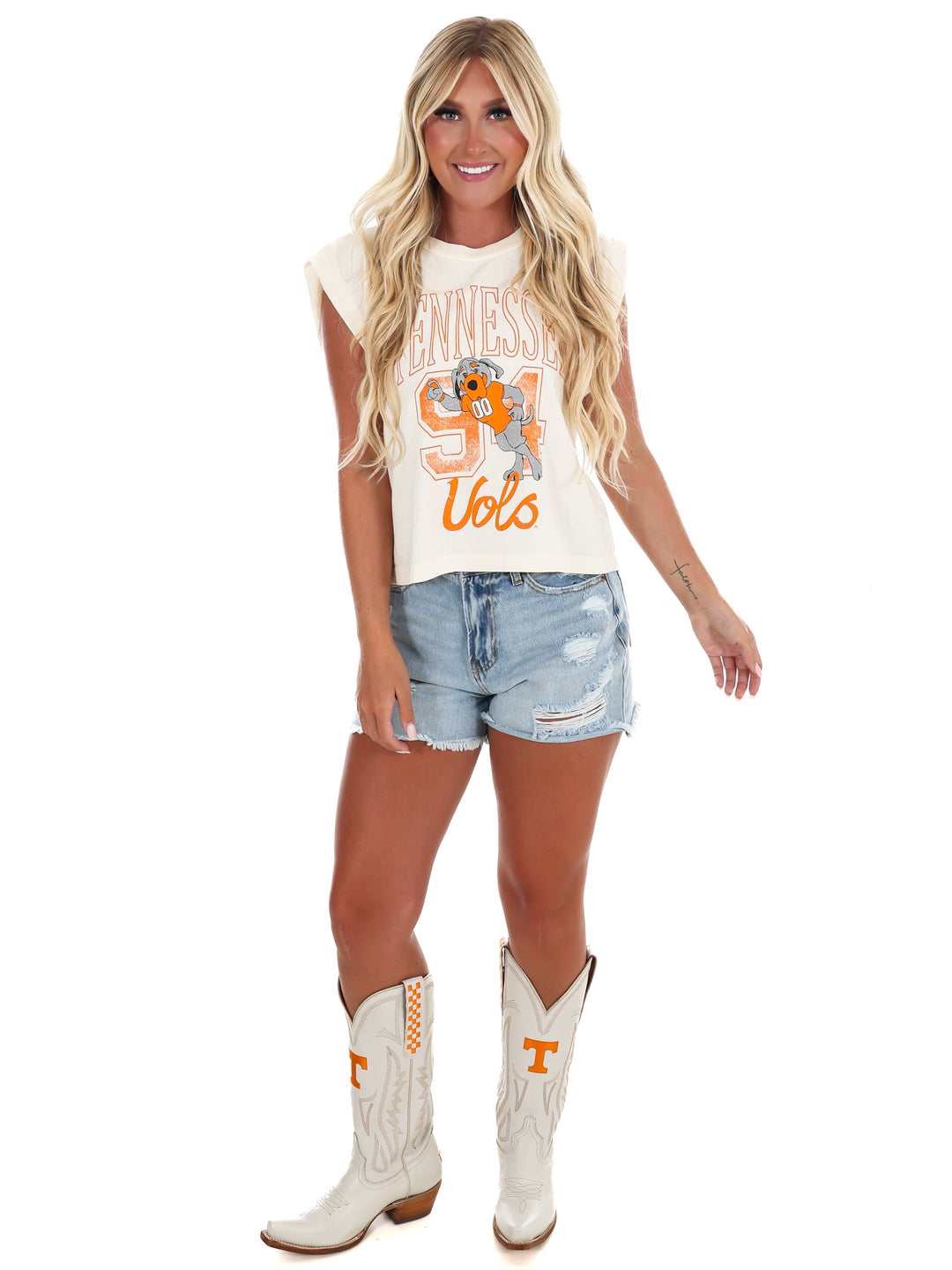 Vols Club Mascot Muscle Tank