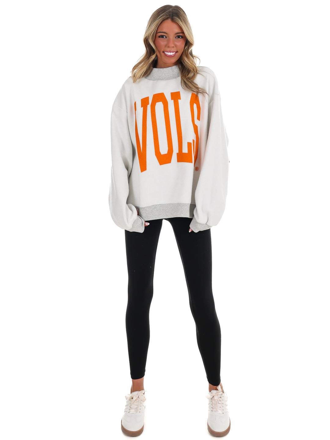 Tennessee Vols Tall Boy Mock Neck Sweatshirt