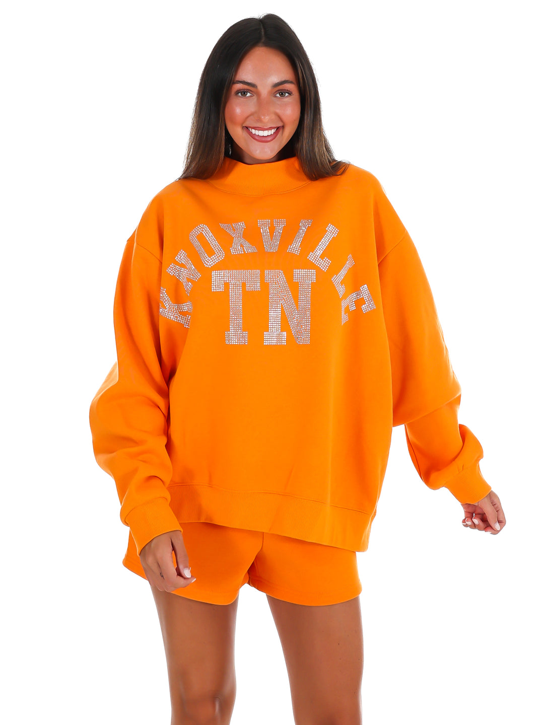 Rhinestone Knoxville TN Mock Neck