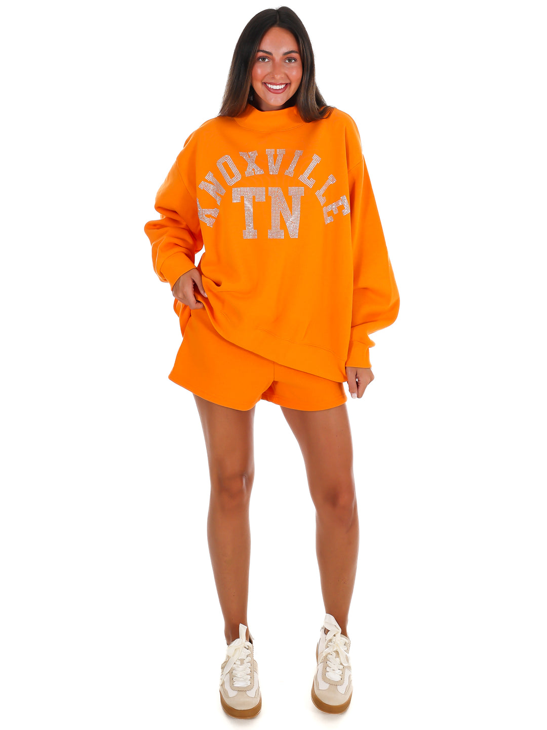 Rhinestone Knoxville TN Mock Neck