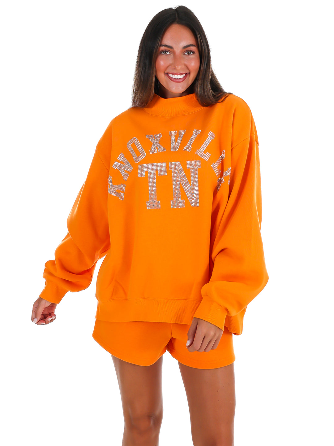 Rhinestone Knoxville TN Mock Neck