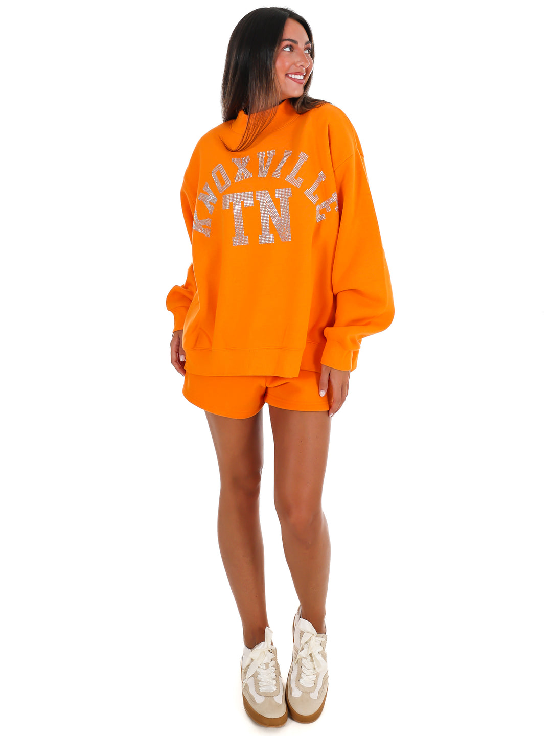 Rhinestone Knoxville TN Mock Neck