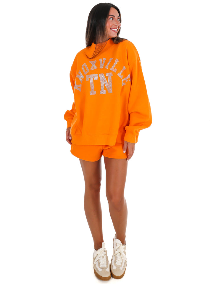 Rhinestone Knoxville TN Mock Neck
