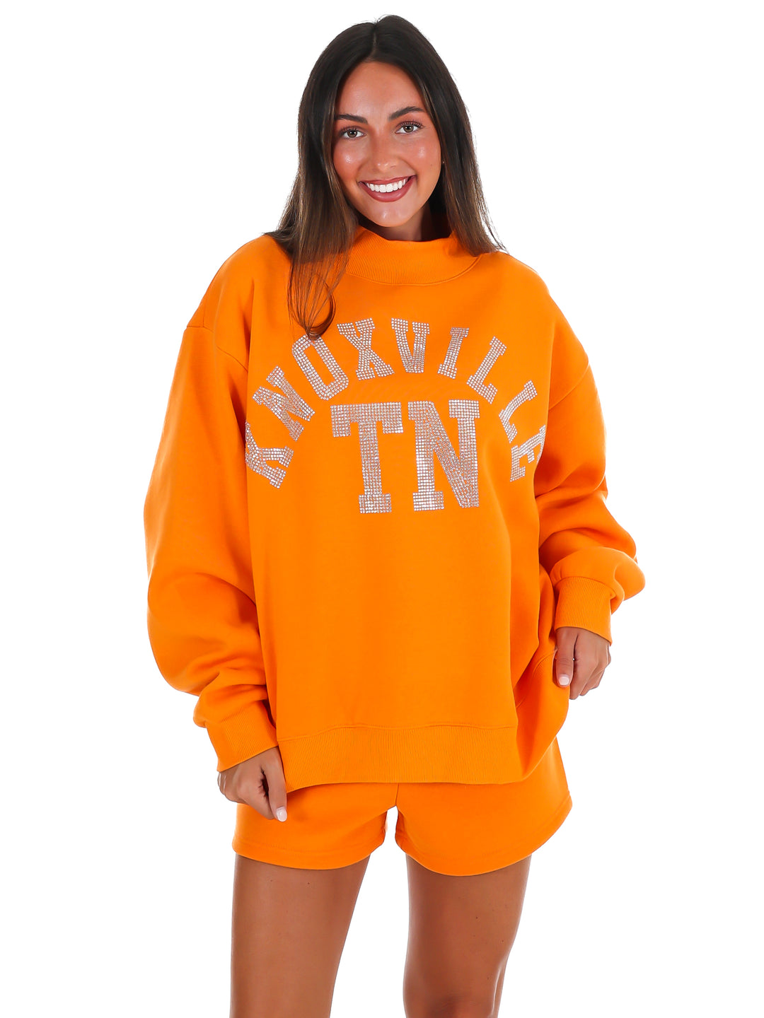 Rhinestone Knoxville TN Mock Neck