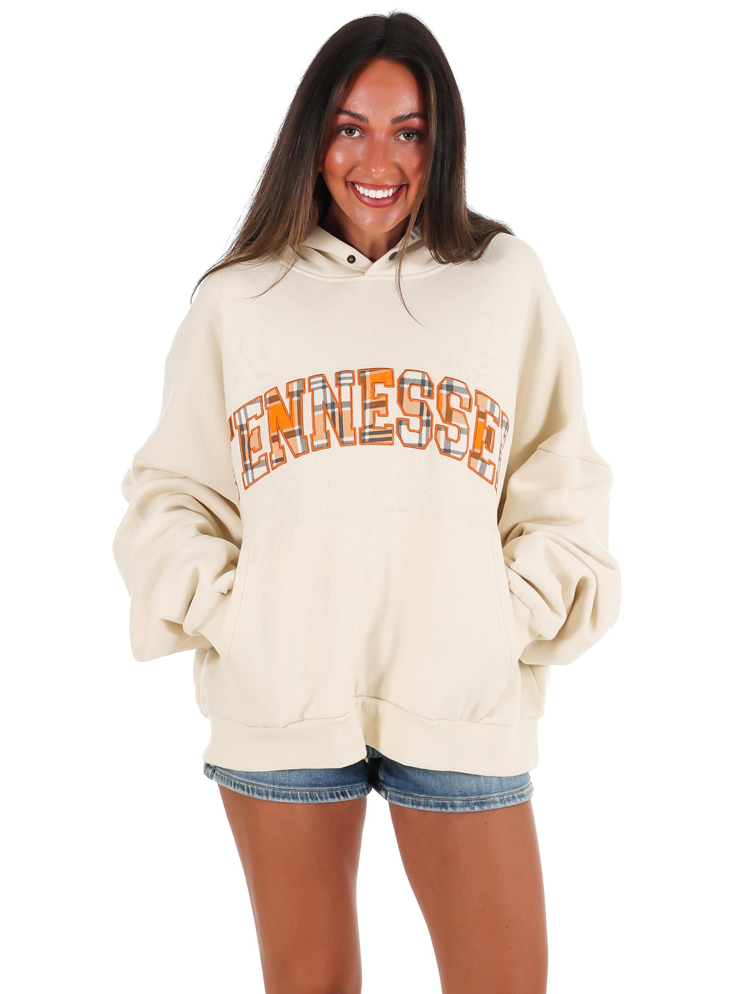 Tennessee Vols Varsity Plaid Hoodie