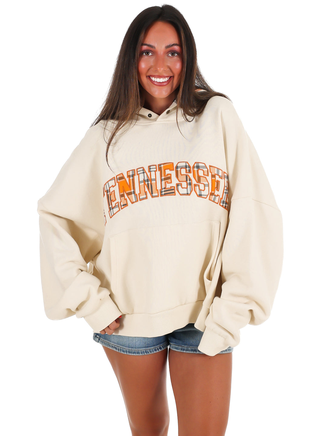Tennessee Vols Varsity Plaid Hoodie