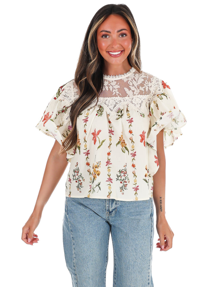Meadow Muse Floral Top