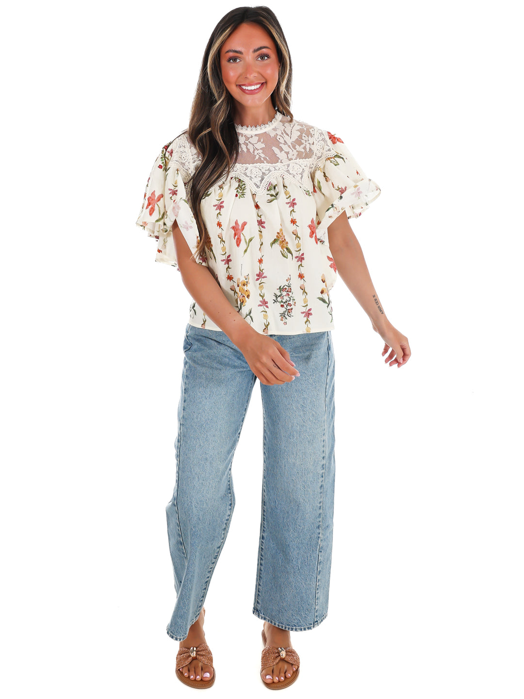 Meadow Muse Floral Top
