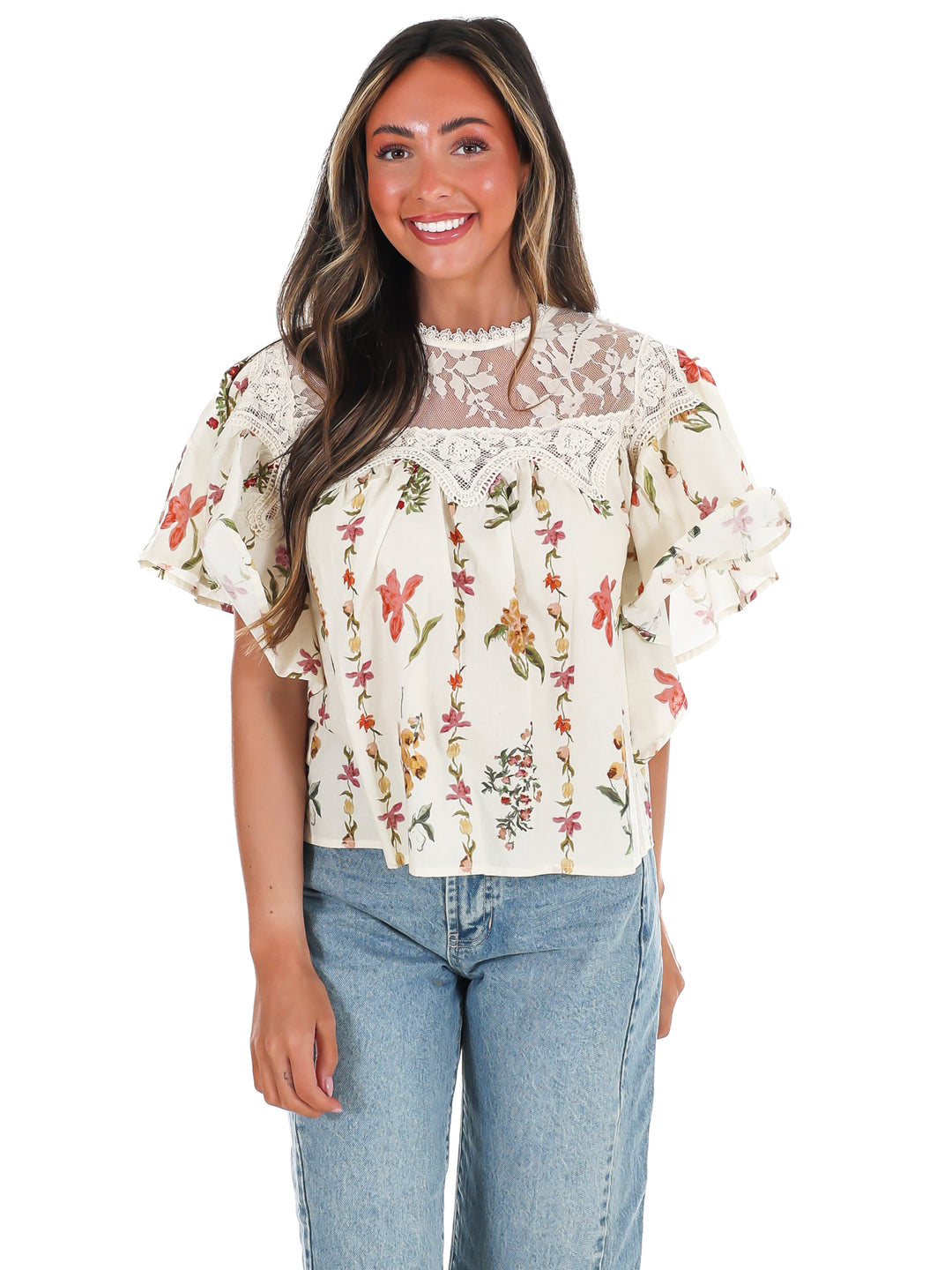 Meadow Muse Floral Top