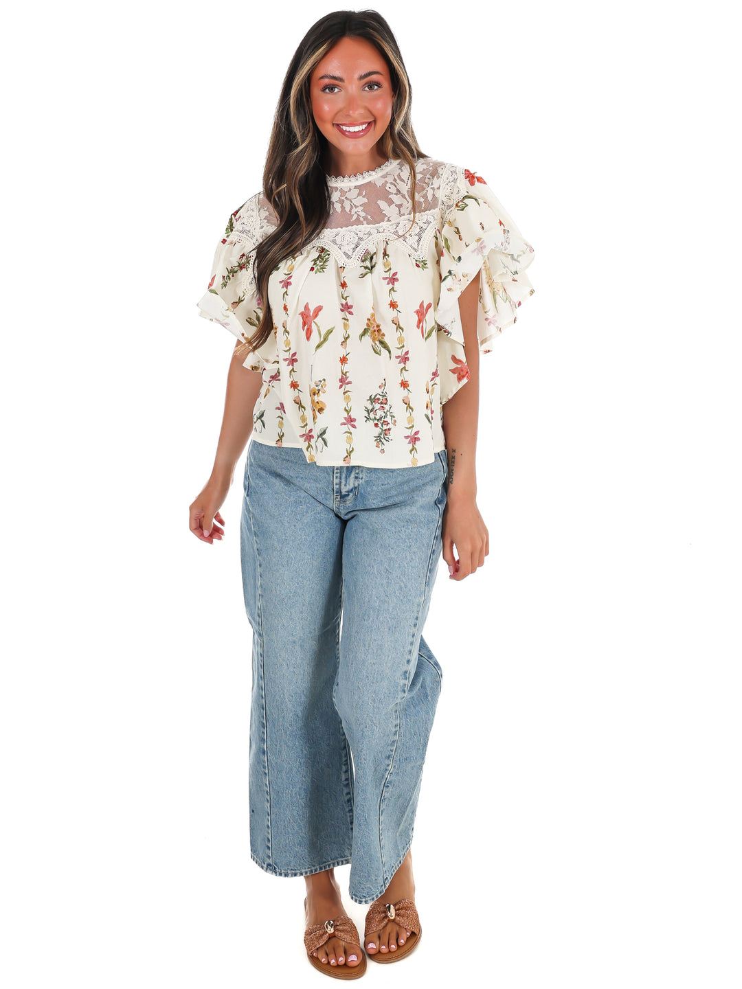 Meadow Muse Floral Top