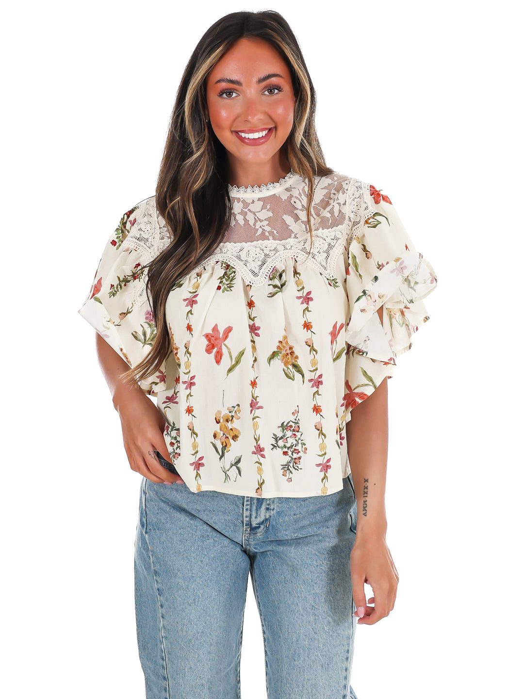 Meadow Muse Floral Top