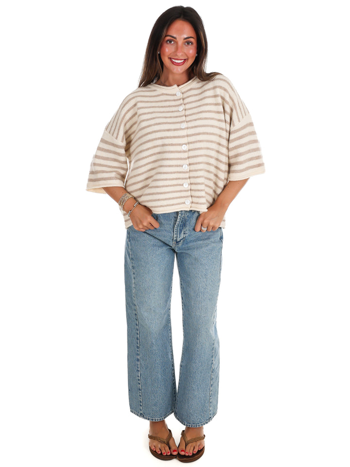 Smoky Mountain Stripe Sweater