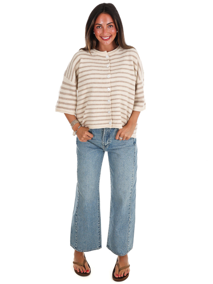 Smoky Mountain Stripe Sweater