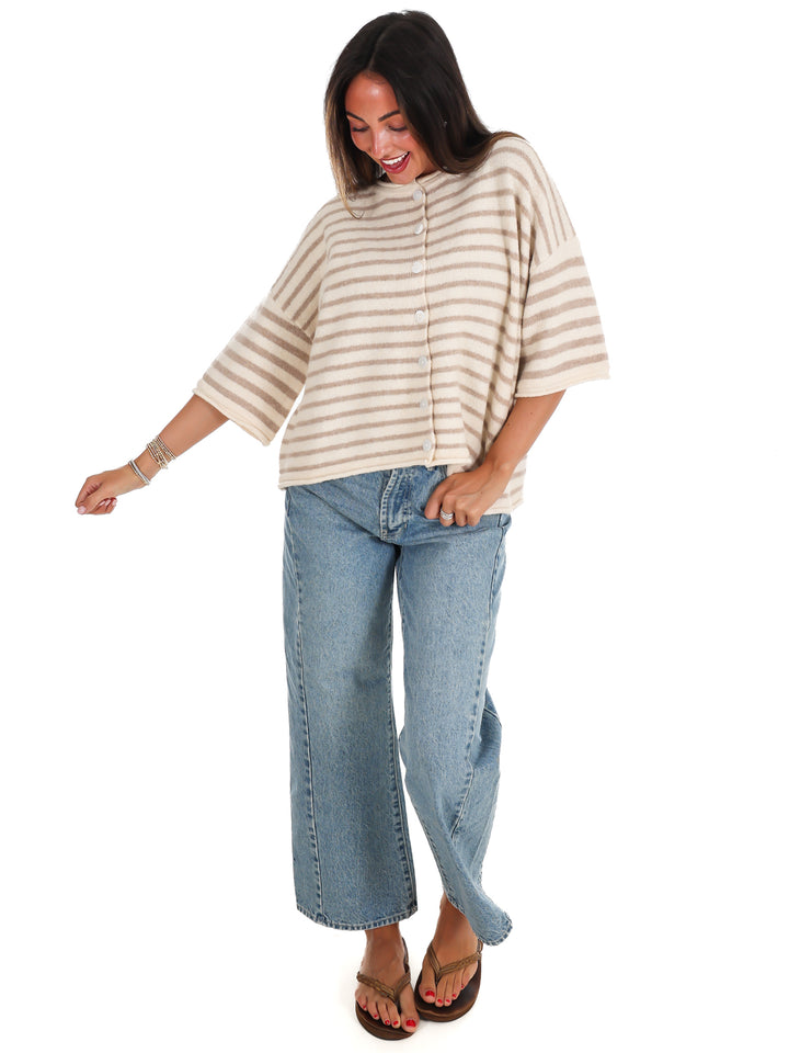 Smoky Mountain Stripe Sweater