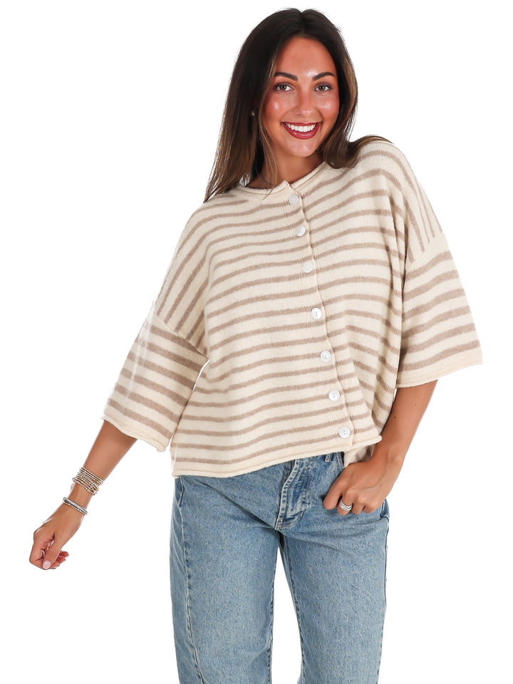 Smoky Mountain Stripe Sweater