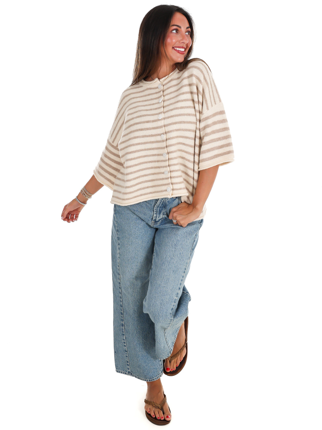 Smoky Mountain Stripe Sweater