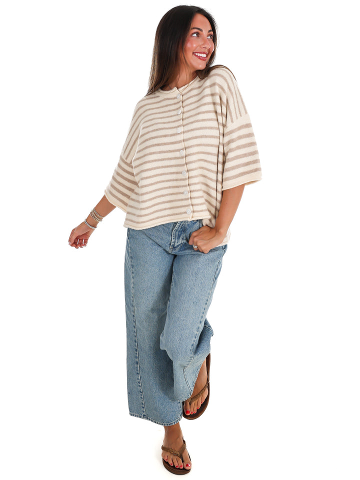 Smoky Mountain Stripe Sweater