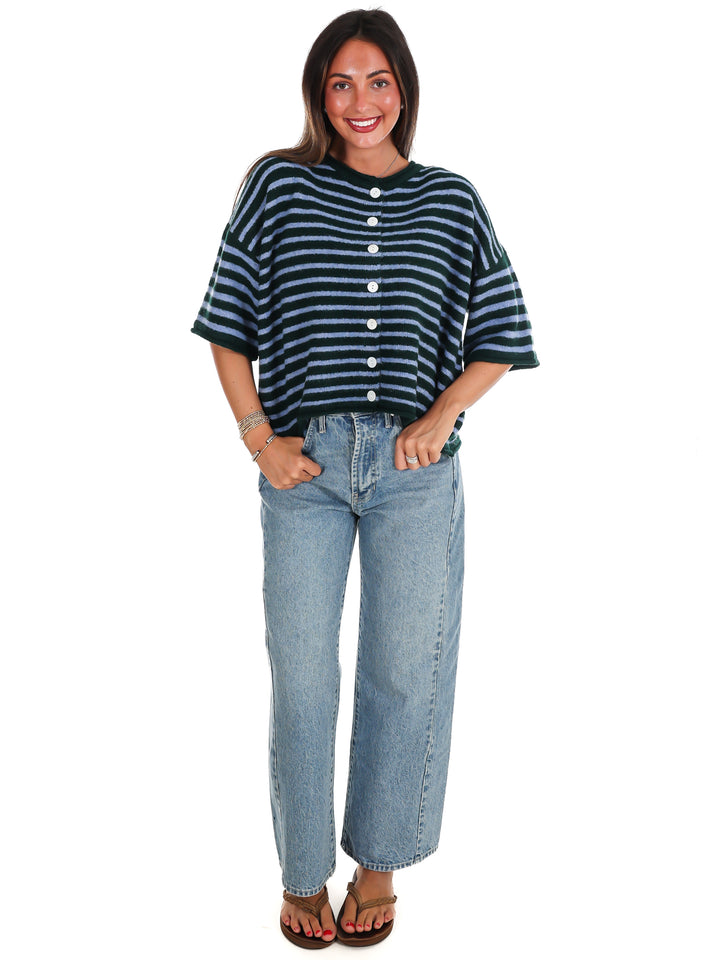 Smoky Mountain Stripe Sweater