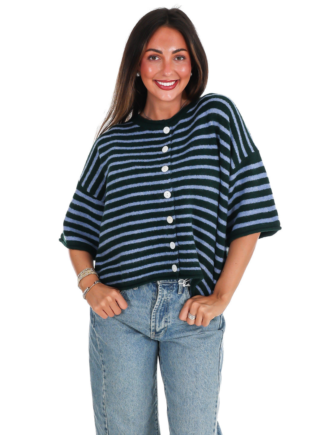 Smoky Mountain Stripe Sweater