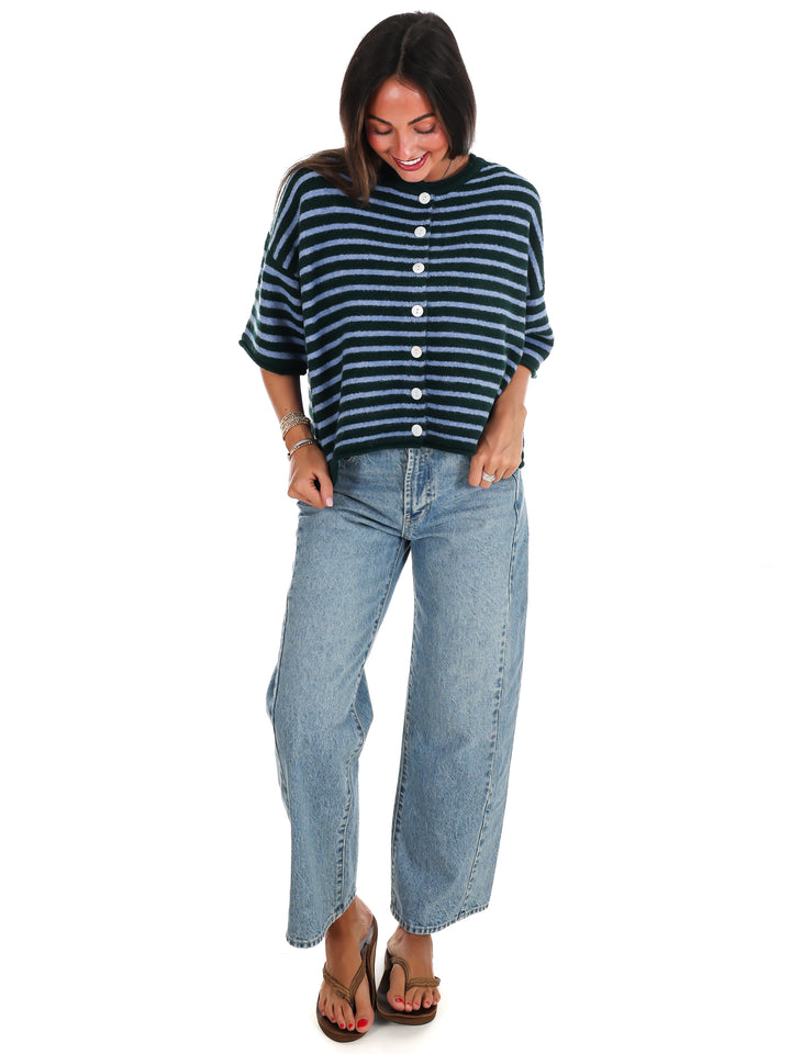 Smoky Mountain Stripe Sweater
