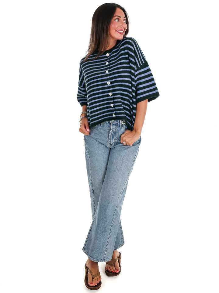 Smoky Mountain Stripe Sweater