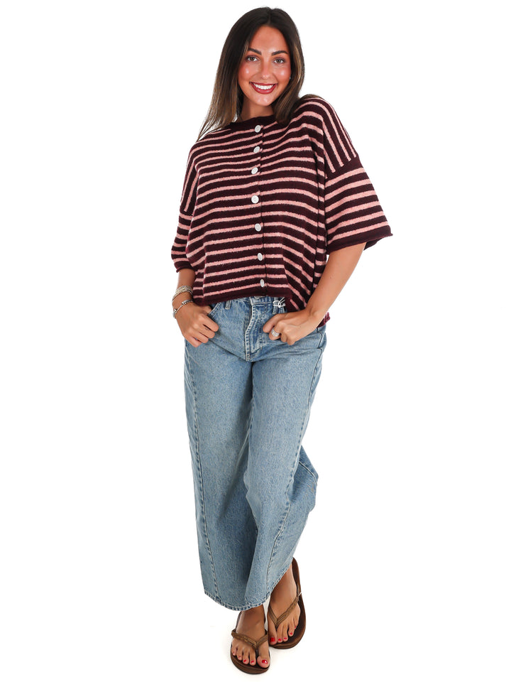 Smoky Mountain Stripe Sweater
