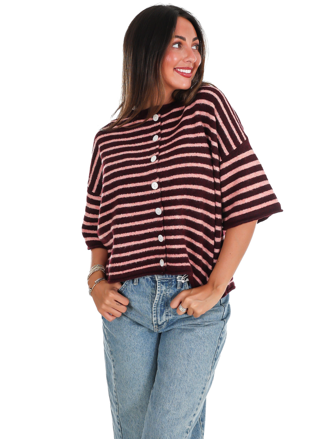 Smoky Mountain Stripe Sweater