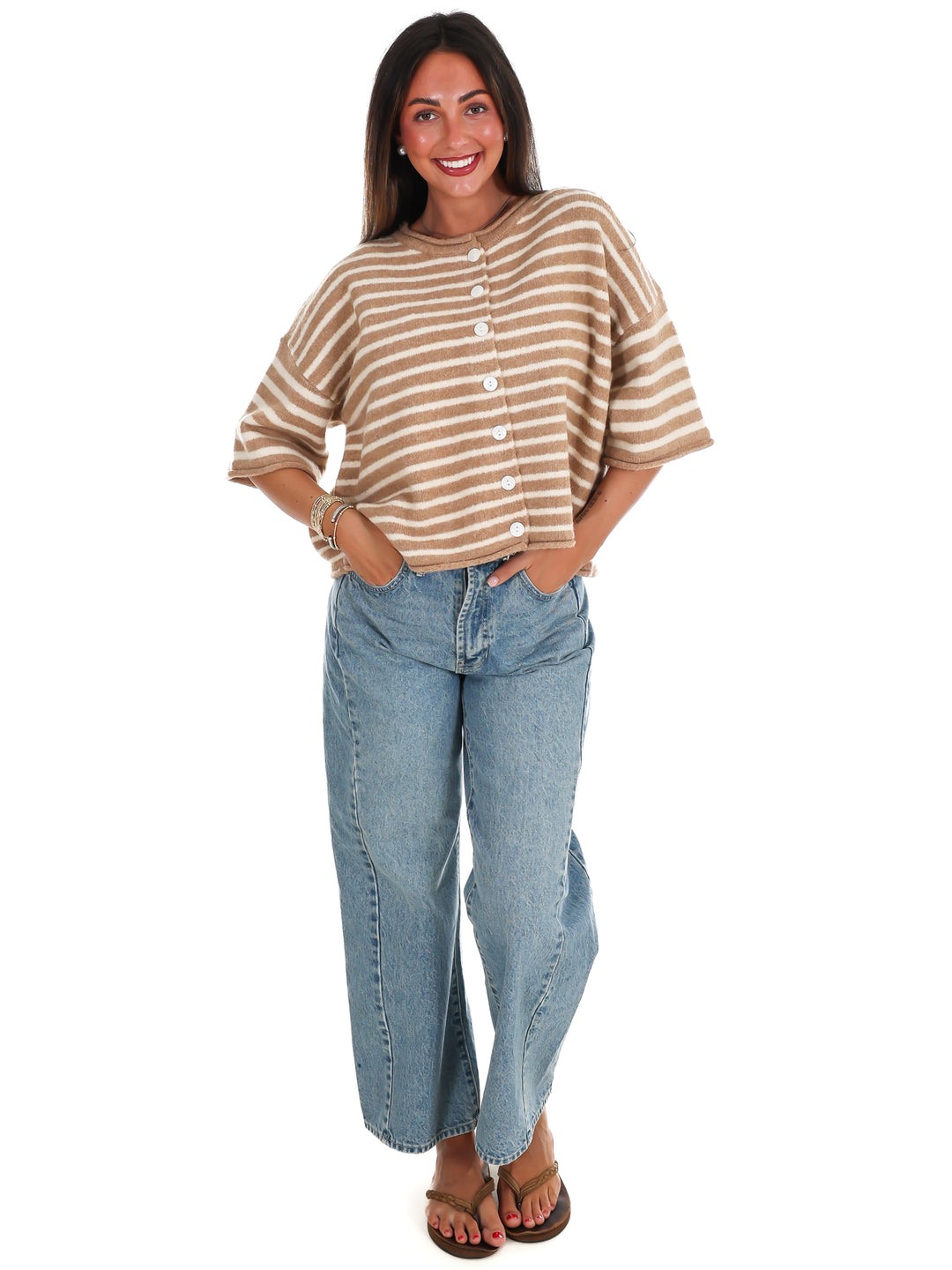 Smoky Mountain Stripe Sweater