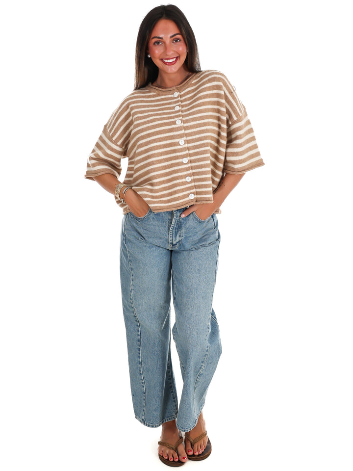 Smoky Mountain Stripe Sweater