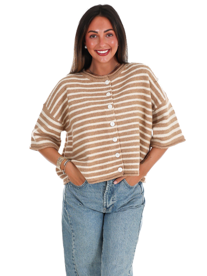 Smoky Mountain Stripe Sweater