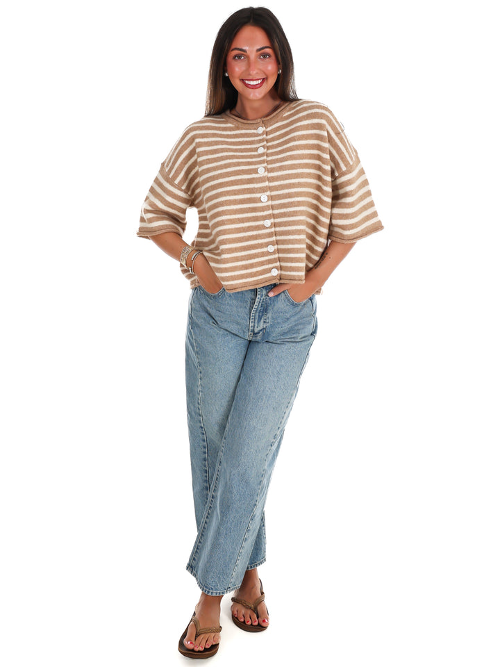 Smoky Mountain Stripe Sweater