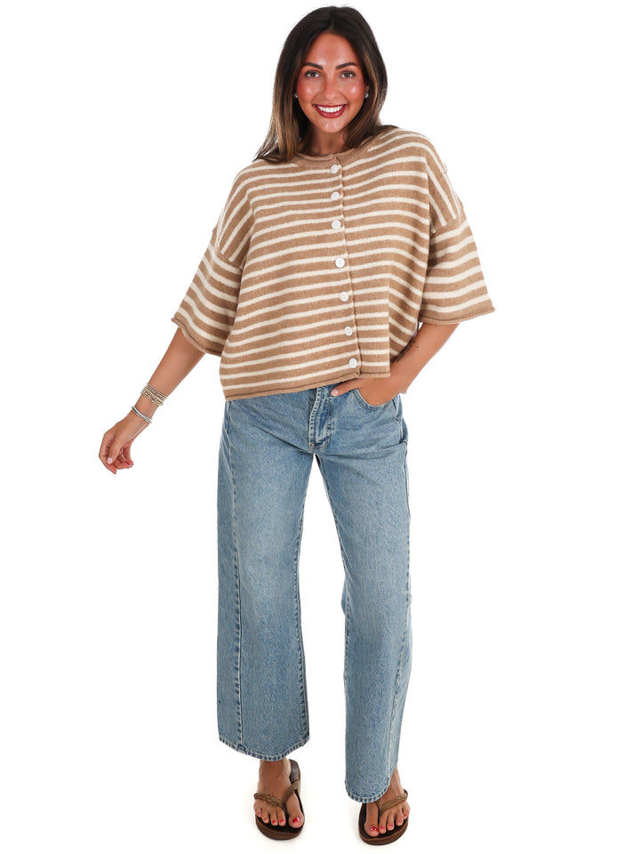Smoky Mountain Stripe Sweater